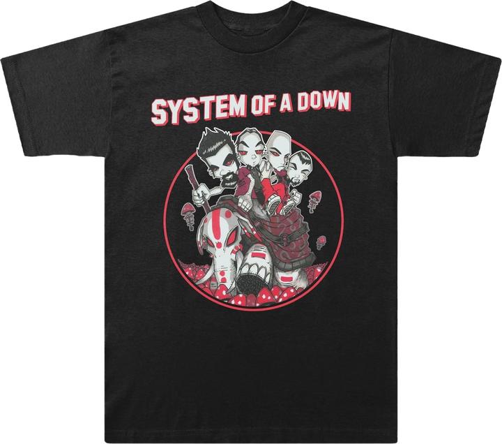 System Of A Down Mushroom People TShirt