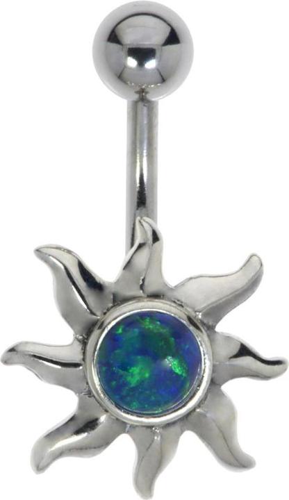 Produktbild Bijouteria Bauchpiercing (Chirurgenstahl 316L, Schmuckstein, Silber 925)