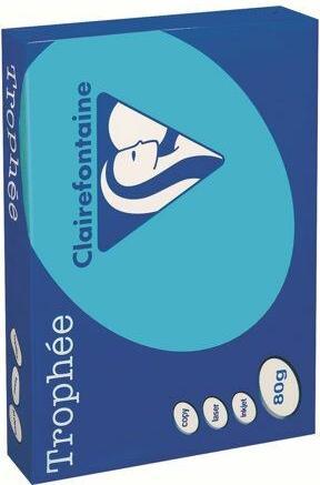 Actual product image Clairefontaine Copy paper Trophée A4, 80 g/m², pastel blue, 500 sheets (80 g/m²)