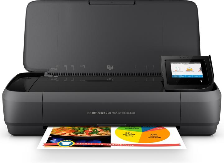 Actual product image HP OfficeJet 250 Mobile (Ink, Colour)