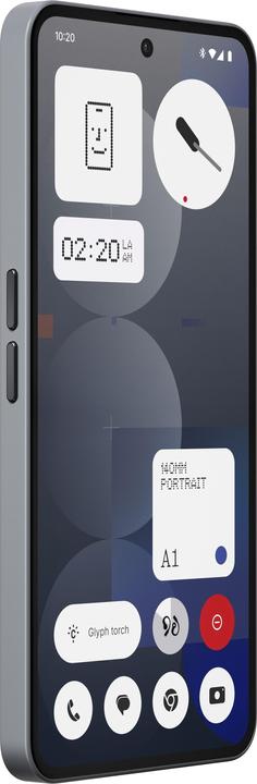 Actual product image Nothing Phone (3a) Pro (256 GB, Silver, 6.77", Dual SIM, 50 Mpx, 5G)