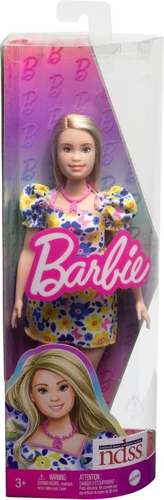 Image du produit Barbie Poupée trisomique Fashionistas en robe à fleurs
