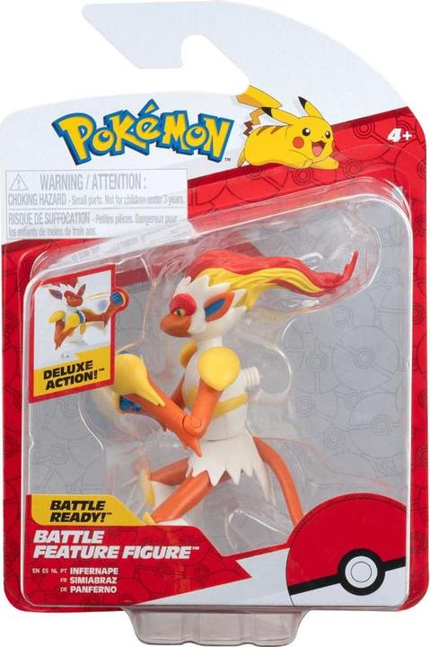 Produktbild Jazwares Pokémon PKW2670 4.5" Battle Figure-Infernape