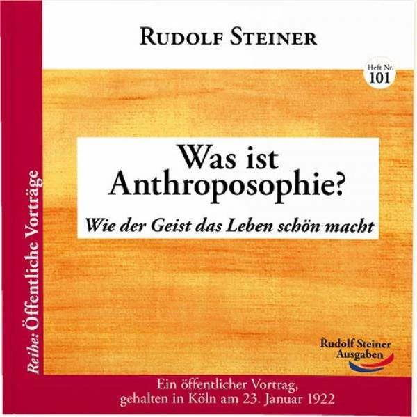 Actual product image Was ist Anthroposophie? (German, Rudolf Steiner, 2012)