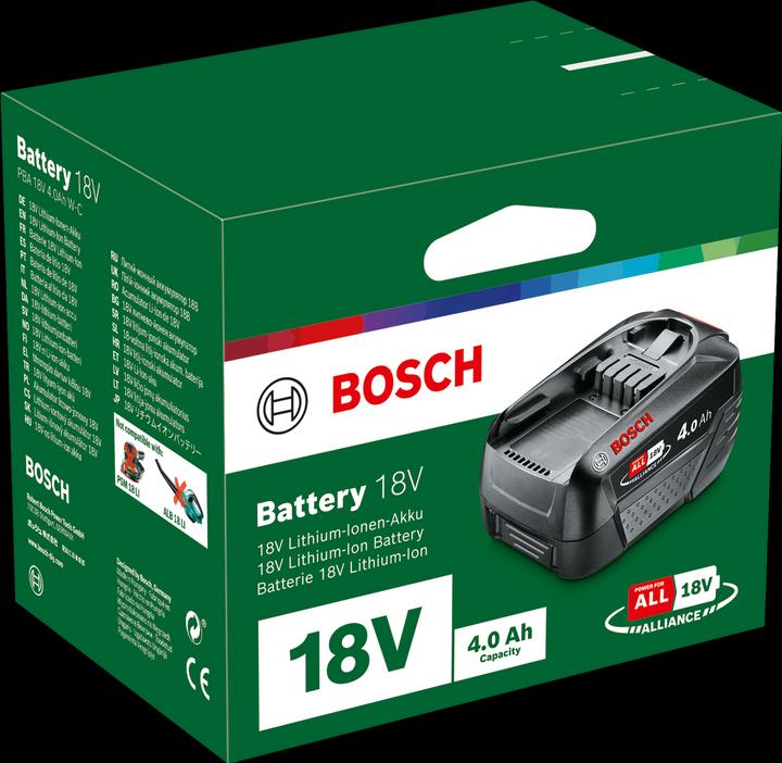 Image du produit Bosch Home & Garden Pack de batteries PBA 18V (1x4,0Ah) (18 V)