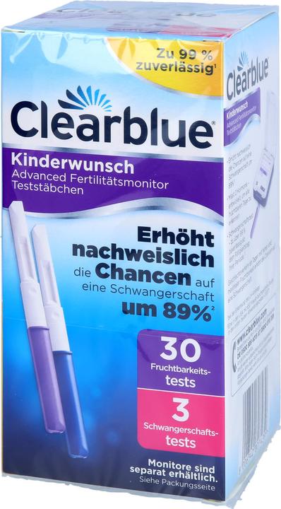 Clearblue Test strips for fertility monitor