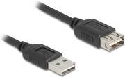 Produktbild Delock USB 2.0 Verlängerungskabel EASY USB Typ-A Stecker zu Typ-A Buchse 0,5 m (0.50 m, USB 2.0)