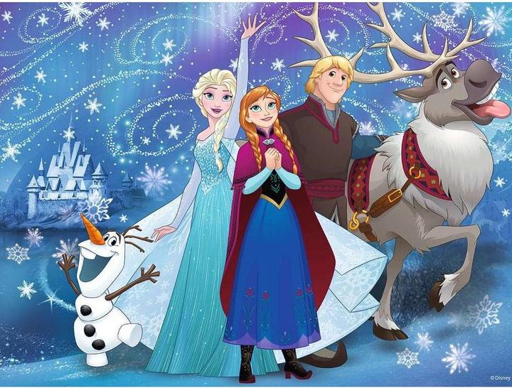 Actual product image Ravensburger Disney Frozen: Glittering snow (100 pieces)