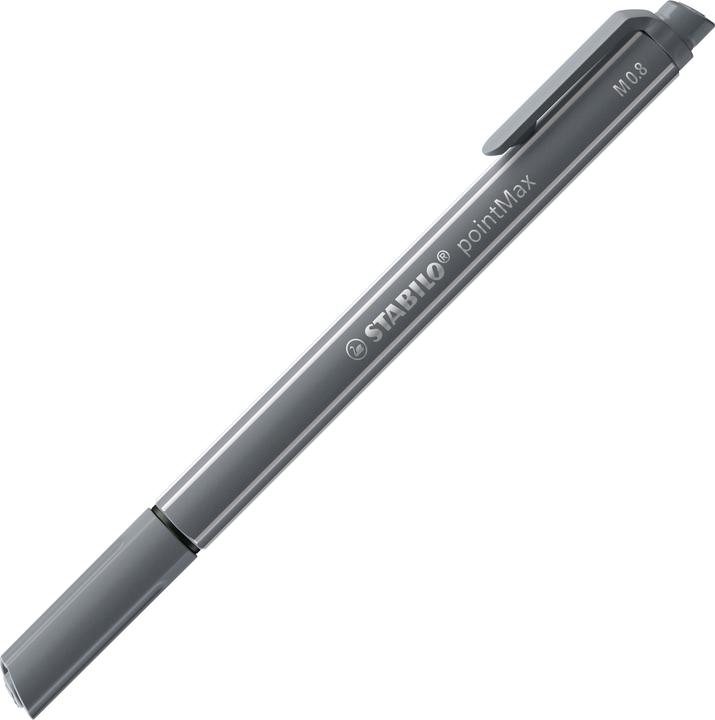 Image du produit STABILO POINTMAX - Stylos-feutres (Gris foncé, 1 x)