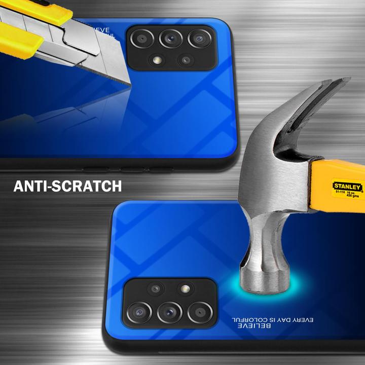Actual product image Cadorabo TPU 2 colors glass envelope (Samsung Galaxy A52, Samsung Galaxy A52 5G, Samsung Galaxy A52s 5G)