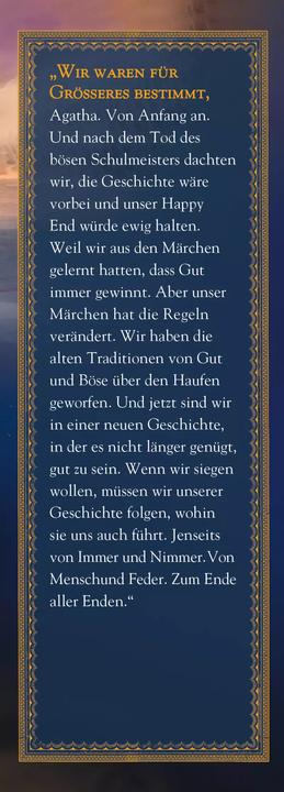 Produktbild Ravensburger The School for Good and Evil, Band 6: Ende gut, alles gut? (Deutsch, Soman Chainani, Iacopo Bruno, Ilse Rothfuss, 2021)
