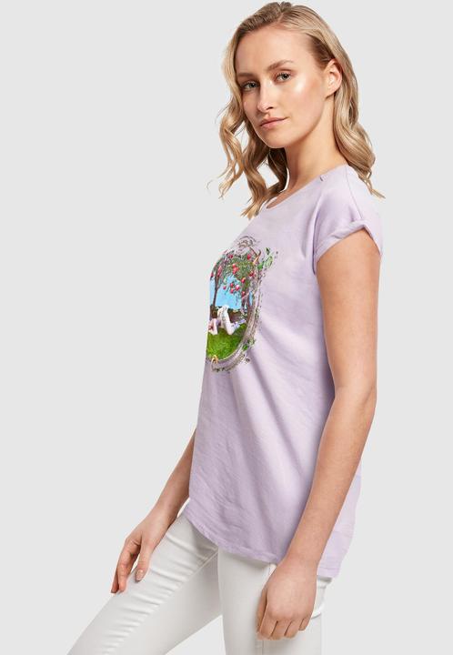 Produktbild Merchcode Ladies Ashnikko - Apple Picture Extended Shoulder Tee - 170099 (XS)
