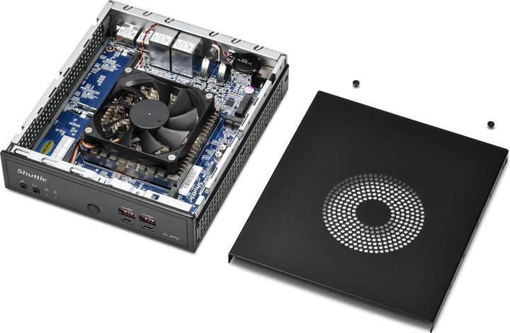 Produktbild Shuttle Barebone Slim AI PC DN11H7 (Intel Core Ultra 7 155H)