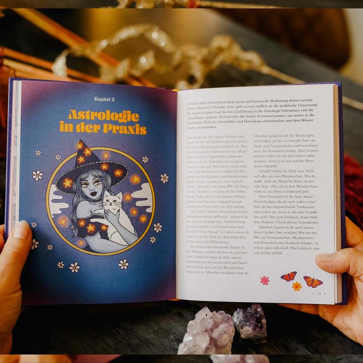Immagine prodotto The Pulp Girls - Astrologie - Die Magie deiner kosmischen Seele (Tedesco, Le ragazze Pulp, Saskia Draxler, 2024)