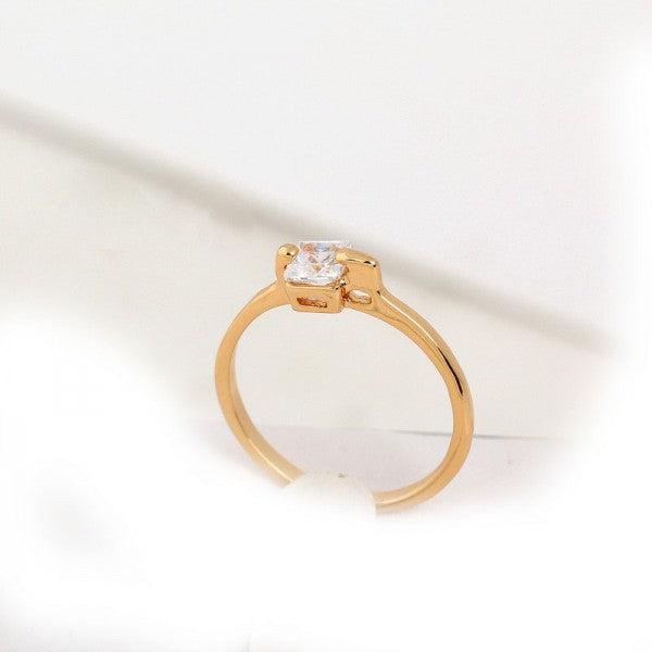 Produktbild Hermex Gold Ring RGP mit Zirkonia - Gold Gr. 53 (53)
