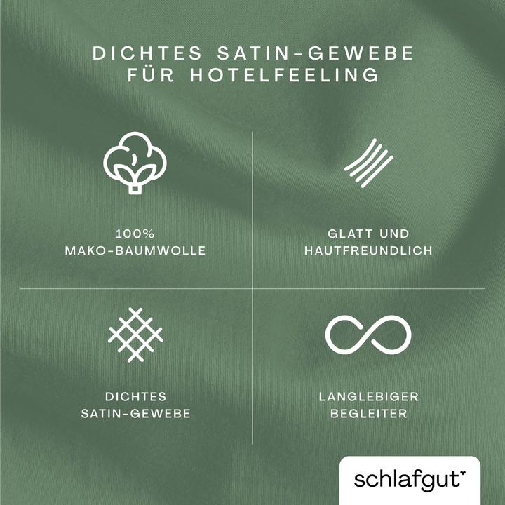 Image du produit schlafgut Woven Satin (Housse de couette, 80 x 80 cm)
