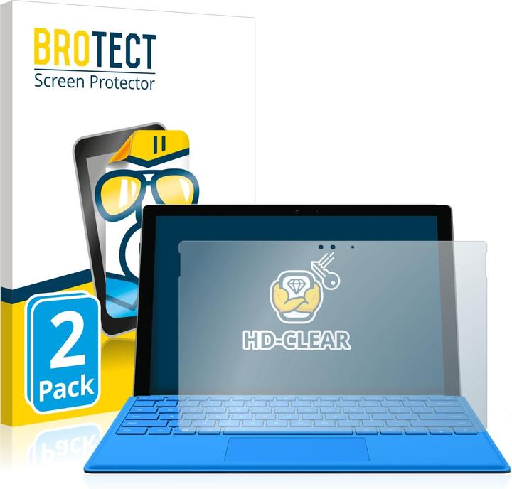 Actual product image BROTECT Screen Protector Clear (2 Piece, Surface Pro 4)