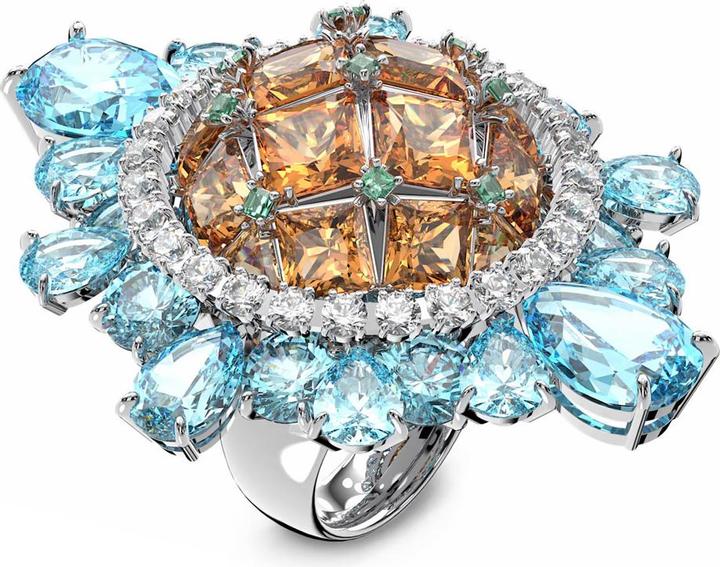 Produktbild Swarovski Curiosa Cocktail Ring Mehrfarbig Silber (55)