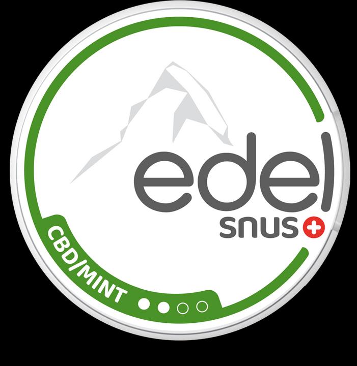 Produktbild Edelweiss CBD Mint (All White Slim) (CBD Snus)