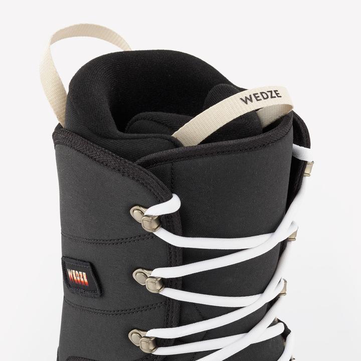 Actual product image Dreamscape Men's Comfortable, Flexible Snowboard Boots SNB 100 - Black (43)