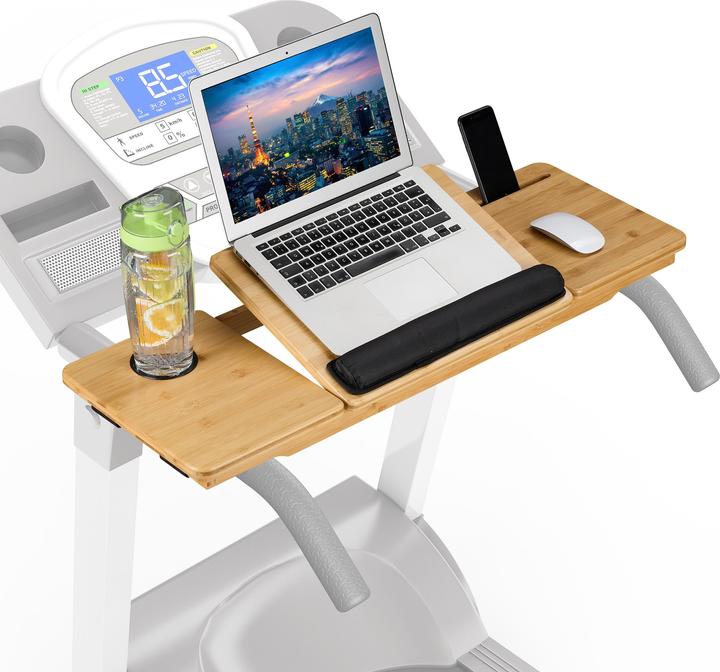 Relaxdays Supporto laptop per tapis roulant