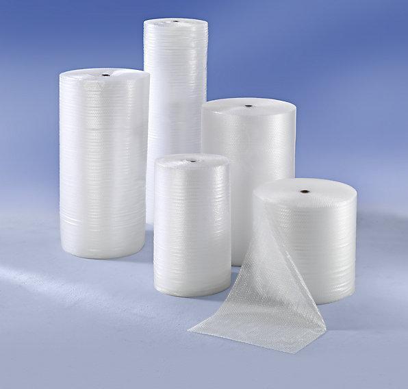 Immagine prodotto kaiserkraft Film a bolle d'aria, 2 strati, spessore 80 µm, LxL 500 mm x 50 m.