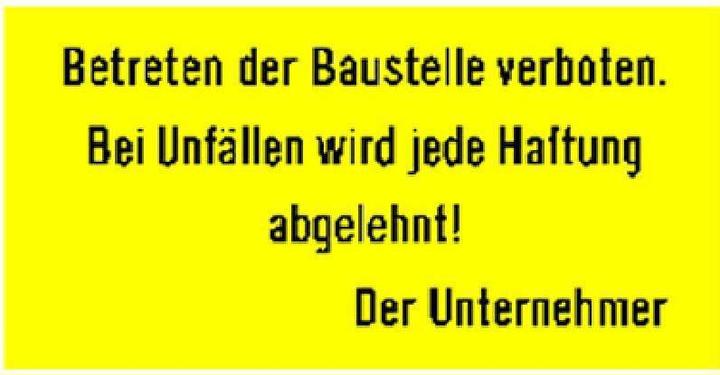 Image du produit BRW Signaux Betreten der Baustelle verboten 15.01