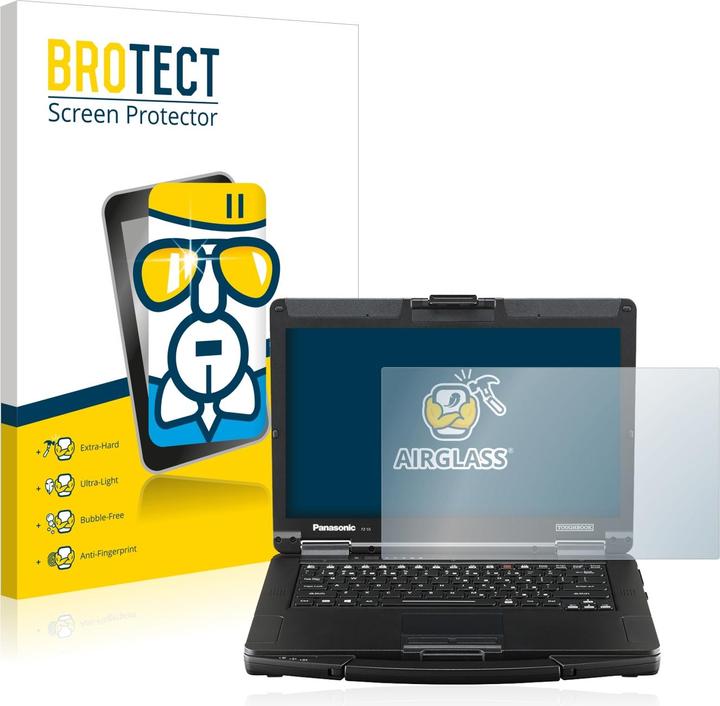 Image du produit BROTECT AirGlass Verre (1 pièce(s), Panasonic Toughbook FZ-55 Touch)