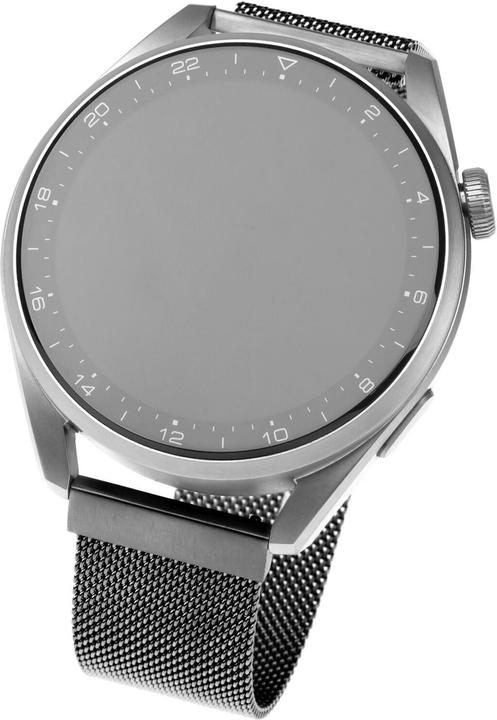 Immagine prodotto Fixed Maglia in metallo rem til Smartwatch Universal 22 mm Sort (22 mm, Acciaio inossidabile, Garmin vivoactive 4, Huawei Watch GT, Huawei Watch 2 Classic, Honor Watch Magic)