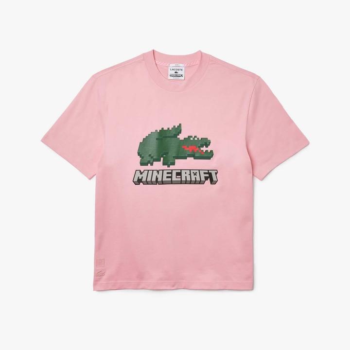 Actual product image Lacoste Unisex Adult Minecraft T-Shirt (XS)