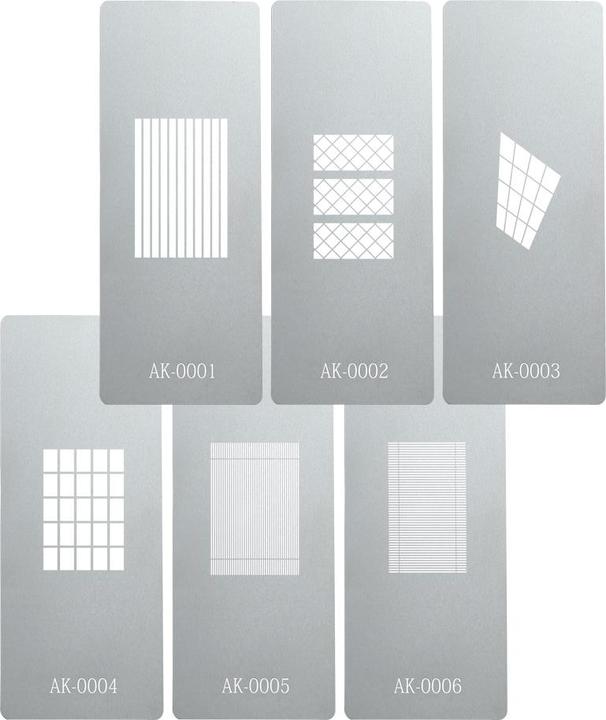 Immagine prodotto Godox AK GS4 Set GOBO in metallo per AK R21 (Parti di ricambio per il flash)