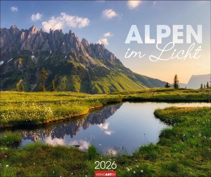 Produktbild Alpen im Licht Kalender 2026 (55 x 46 cm, Deutsch)