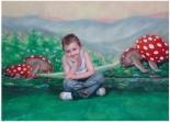 Produktbild Walimex pro pro Motiv-Stoffhintergrund 'Alice' (300 cm, 600 cm)