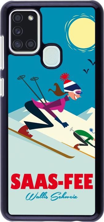 Actual product image PhoneLook Cover Saas-Fee Ski Downhill (Samsung Galaxy A21s)