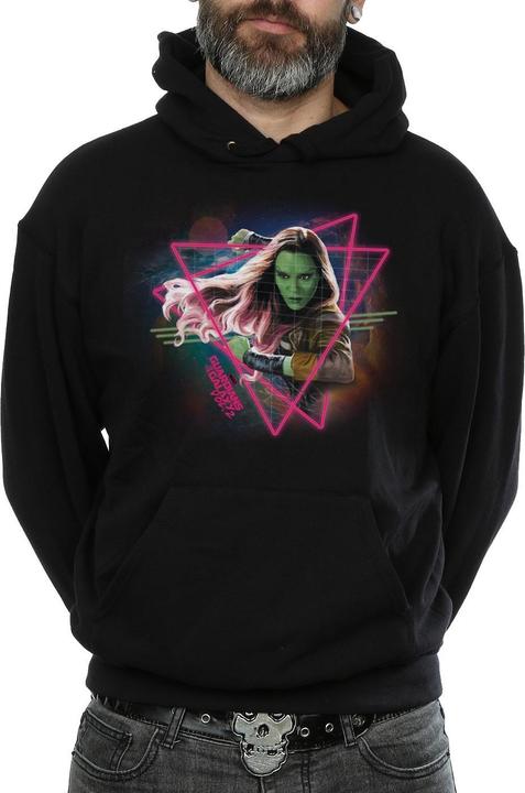 Image du produit - Sweat à capuche GUARDIANS OF THE GALAXY NEON GAMORA - Homme (M)