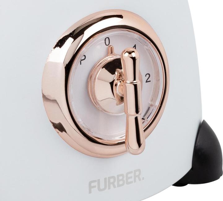Immagine prodotto Furber Set bollitore, frullatore e tostapane, oro rosa
