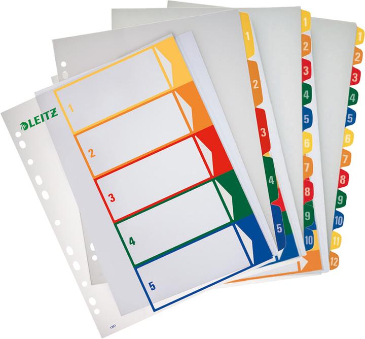 Actual product image Leitz Register PC inscribable