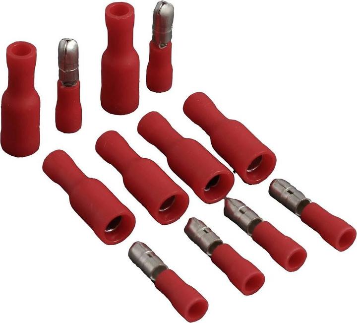 Produktbild Quadrios 23C490 Rundstecker 0.5 mm² 1.5 mm² Rot 100 St.
