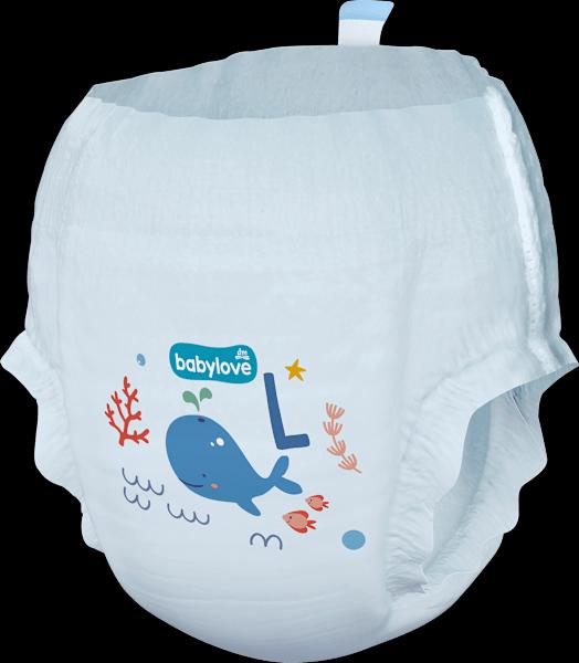 Actual product image dm babylove Swimming nappies (Size L, Pack, 12 Piece)