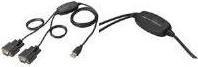 Immagine prodotto Digitus Cavo da USB 2.0 a 2x RS232 (1.50 m)