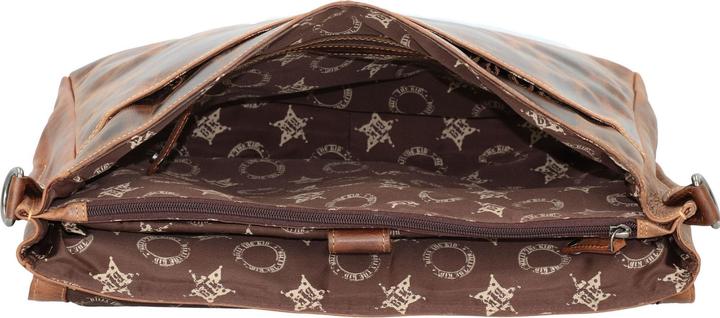 Actual product image Billy the Kid Ranger A4 briefcase leather 40 cm (16.54")