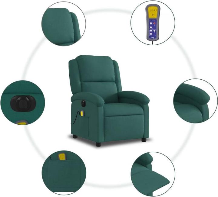 Produktbild VidaXL Massagesessel Elektrisch Stoff