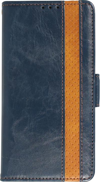 Produktbild PhoneLook Leder Tasche Flip Wallet mit Akzentstreifen & Kartenhalter (Apple iPhone 13 Pro Max)