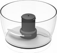 Produktbild Magimix Mini Plus Küchenmaschine 400 W 1,7 l Chrom (1700 ml, 400 W)