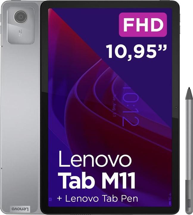 Actual product image Lenovo Tab M11 (WLAN only, 11", 128 GB, Luna Grey)
