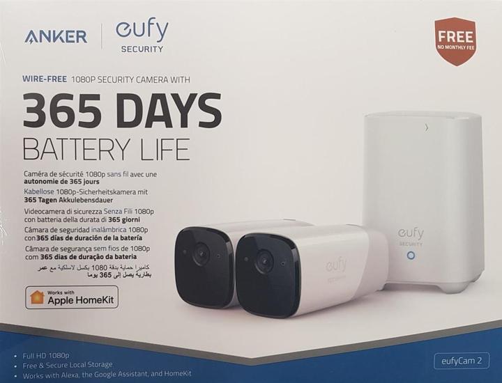 Actual product image eufy Cam 2 2+1 Kit (1920 x 1080 Pixels)