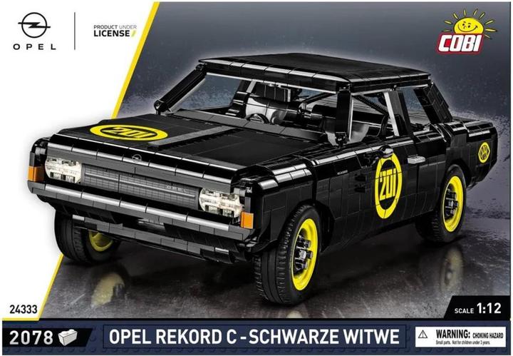Actual product image Cobi Opel Rekord C-Black Widow