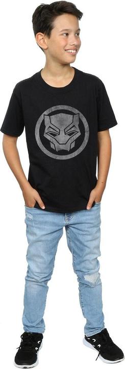 Image du produit Garçons - Black Panther Distressed Icon T-Shirt (140, 146)