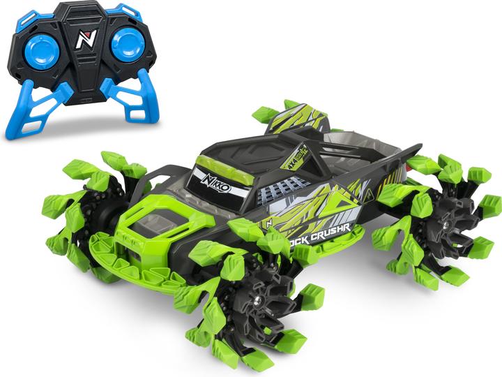 Nikko RC 19069 Rock CrushR, remote-controlled RC car, off-road vehicle up to 14 km/h, automatic offfa