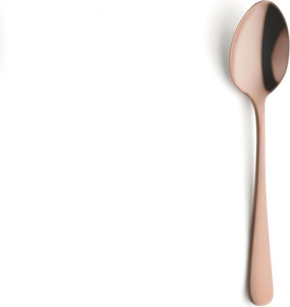 Actual product image Amefa Mocha / espresso spoon set 6 pieces PVD copper 1410 Austin (6 Piece, Scoops)